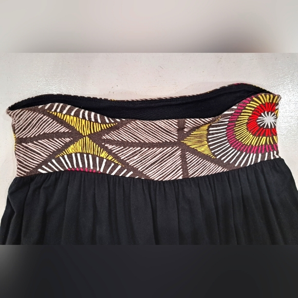 Fighting Eel Hawai'I-Kate Dress Short, Black w/Rona Bennett artwork Bandeau Top - Picture 9 of 10